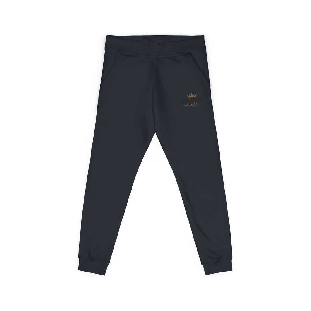 Embroidered 'Goddess Vibes' Fleece Sweatpants — Cozy Casual Joggers
