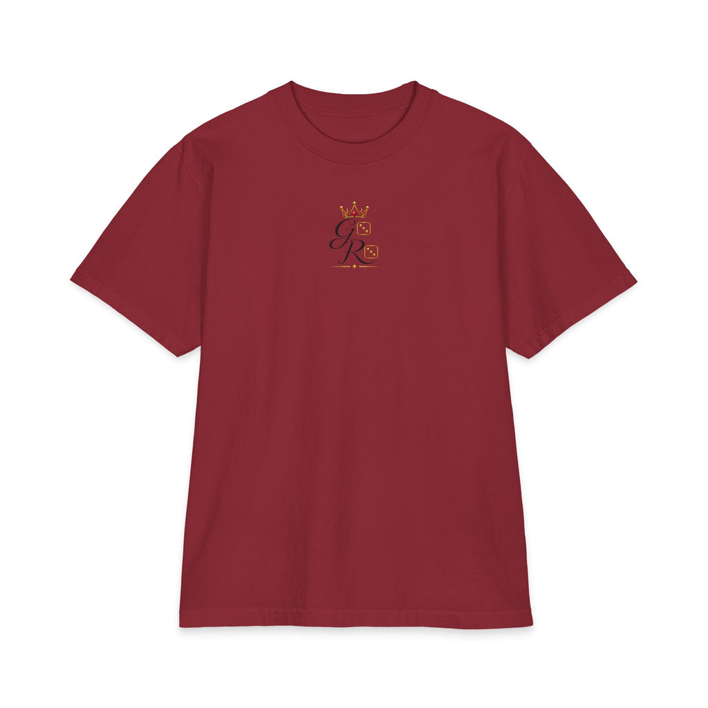God Roll Crown Graphic T‑Shirt — Elegant Script Logo Tee