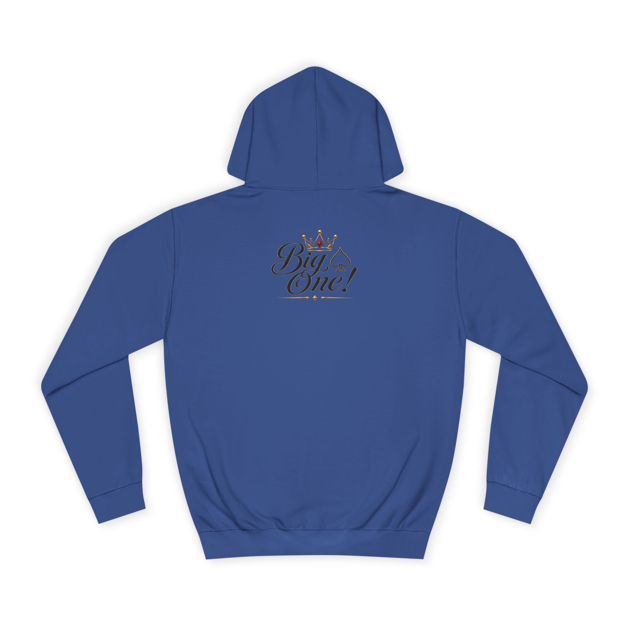 College Hoodie “Small One” Front / “Big One!” Back - Minimal Neon Stars