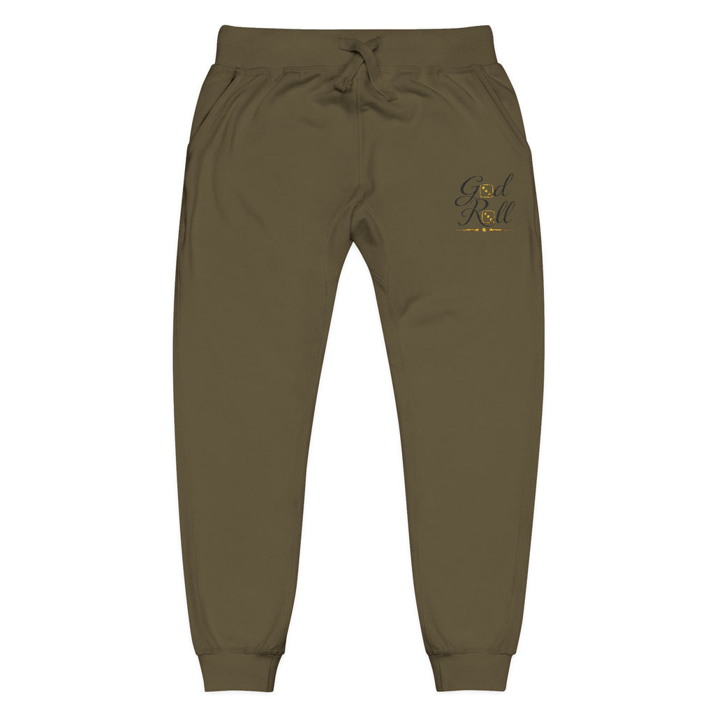 "God Roll" Fleece Sweatpants — Cozy and Comfy